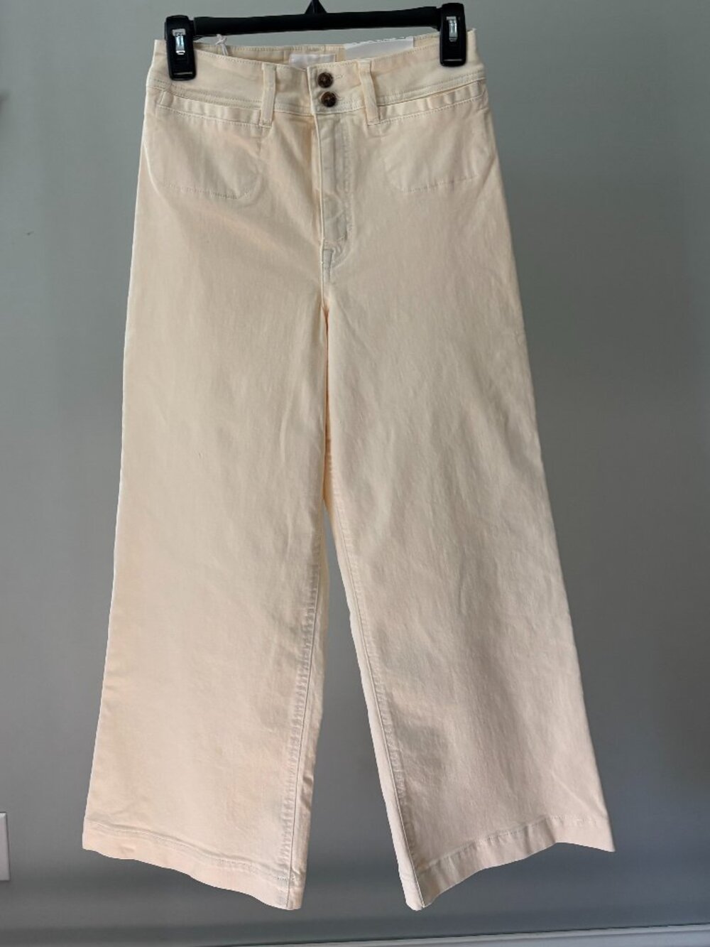 unpublished Gemma Stone High-Rise Wide Leg Cropped Jeans Size 26/2 NWT